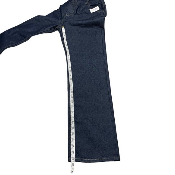 NWT OLD NAVY Boys Size 18 Plus, Dark Wash Straight Leg Jeans Built-In Flex Waist - Picture 14 of 14